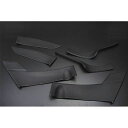 LANBO ドアレザーパネル 6pcs C-HR ZYX10/NGX50(ブラック×ブラック)