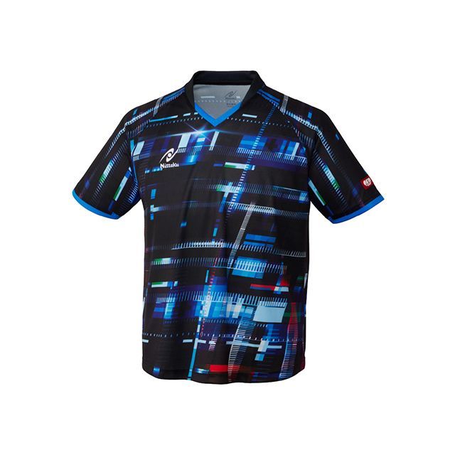 日本卓球 スカイステラ シャツ（ブルー） サイズ M NW-2213(4)