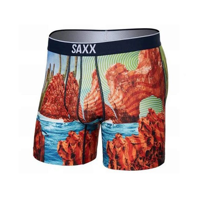 サックス VOLT BREATHABLE MESH BOXER BRIEF DPT サイズ S SXBB29