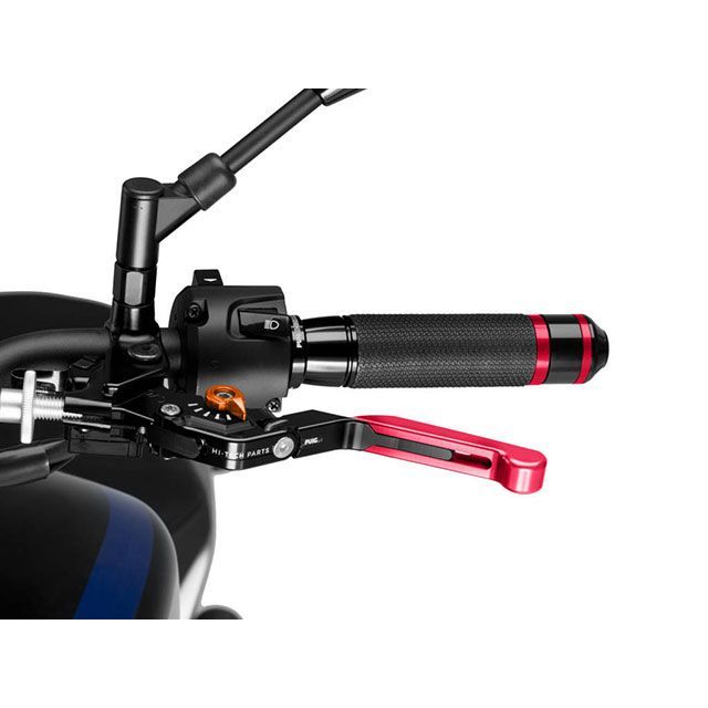 プーチ EXTENDABLEクラッチLEVER 3.0（全長調整/可倒タイプ）エクステンションカラー：レッド カラー ..