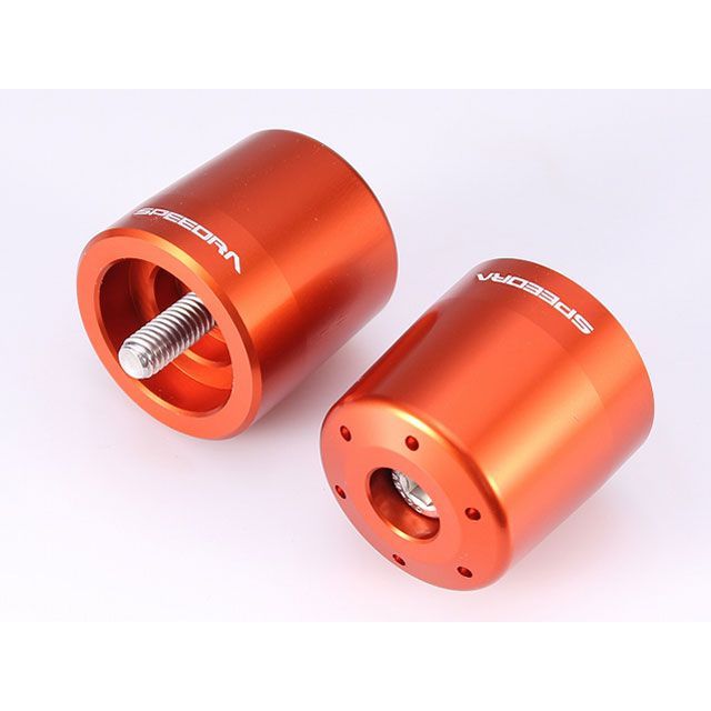 SPEEDRA ハンドルバーエンド タイプ1 X350/X500 TNT125/TNT249S/TRK251 X350/X500 カラー オレンジ ABE..