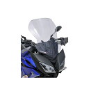 アルマックス MT-09 Tracer 2015-2017 ハイプロテクション ウインドシールド 50cm MT-09 Tracer(FJ-09) カラー サテンブラック ・010247125(2)