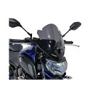 アルマックス MT-07 18-20 ノーズ スクリーン 39cm 0602Y84-xx MT-07(FZ-07) カラー クリア ・0602Y84-01