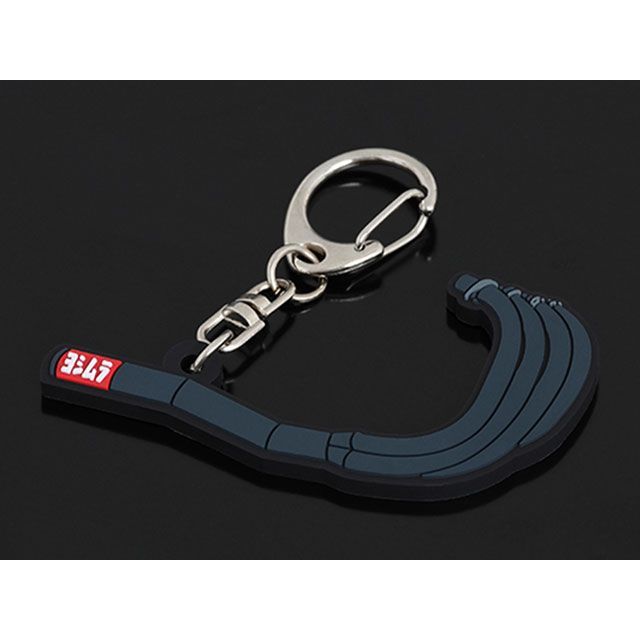 ヨシムラ サイレンサー型ラバーキーホルダー（STRAIGHT） 903-224-5900