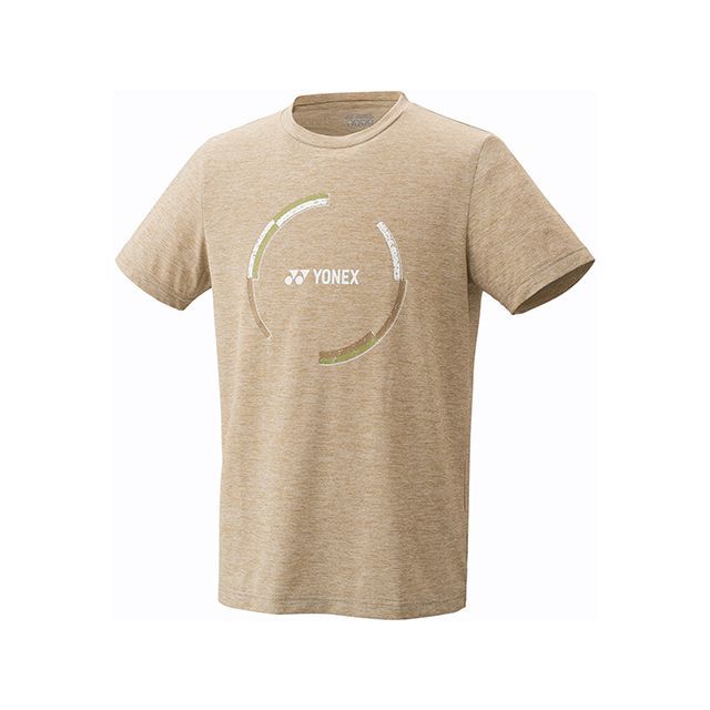 ヨネックス 16708 ユニドライTシャツ/フィットスタイル（サンドベージュ） サイズ S 16708