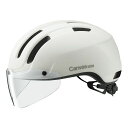 オージーケーカブト(自転車) ヘルメット CANVAS-SMART(マットオフホワイト)