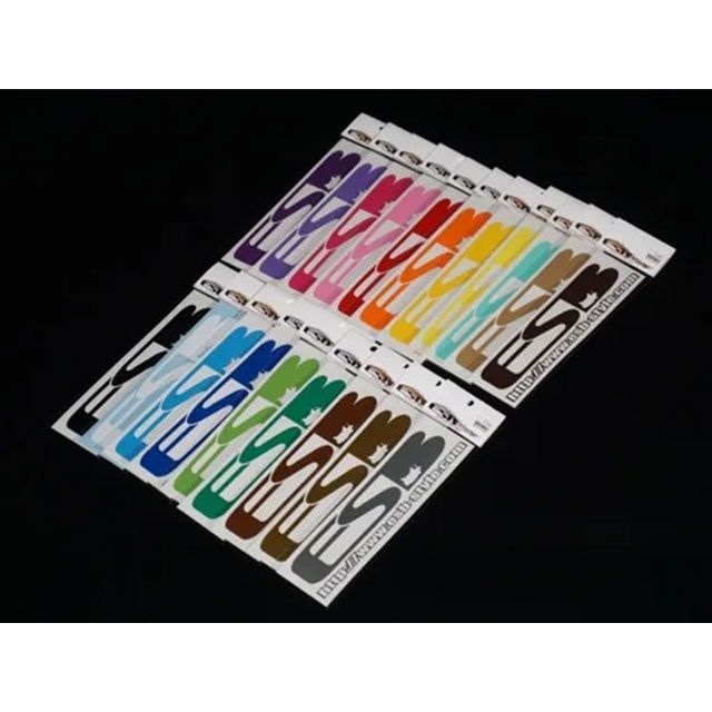 ESB ESBロゴinマークステッカー w150 カラー ピンク 種類 コーション S-00005(2)