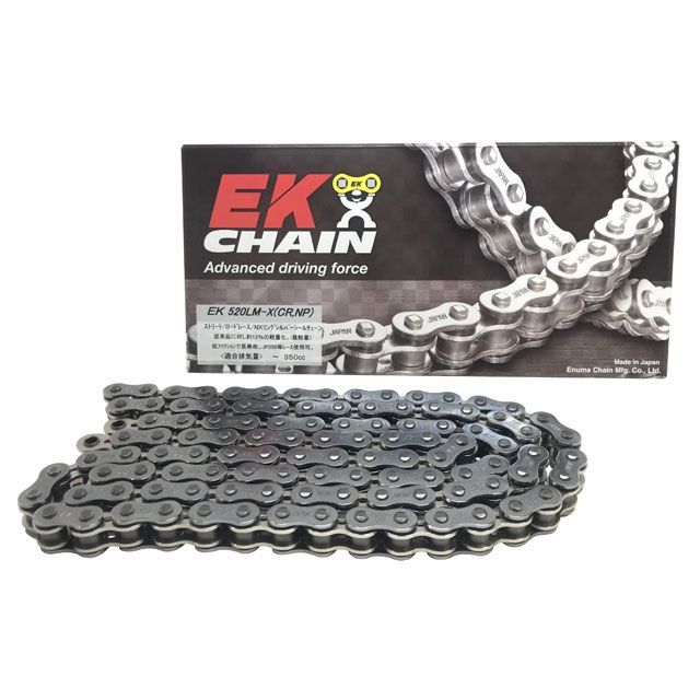 江沼チェーン NXリングシールチェーン EK520LMX SKJ（シルバー） 汎用 リンク数 94L JAN_4571291798700