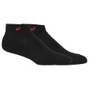 アシックス 3034A091 Junior SOCKS10(パフォーマンスブラック×クラシックレッド) サイズ 2XS 3034A091(4)