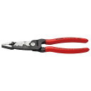 クニペックス 13 71 200 ME SB ワイヤーストリッパー メートルモデル 200mm プラスチックコートハンドル パック入 ・13 71 200 ME...