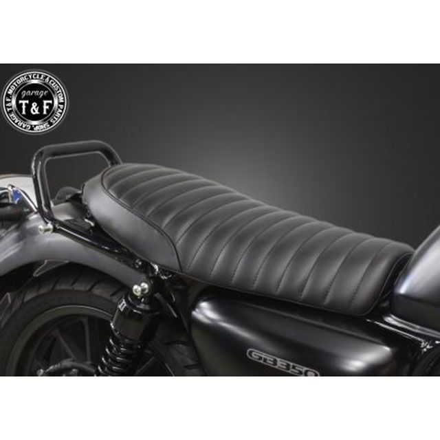 ガレージT&F GB350 ショートフラットシートタックロール（ブラック） GB350 ・606116