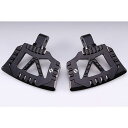 SPEEDRA アルミ削り出し パッセンジャーミニフットボード カラー ブラック AHDFP08BK