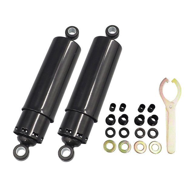 ネオファクトリー 11.5in フルカバーリアショック 04y- XL用（ブラック） XLモデル ・031316