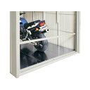 【メーカー直送】タクボ物置 盗難防止バー兼シャッター補強棒 間口2532mm セット納入組立付き WSH1-29-K