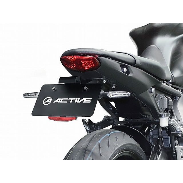 アクティブ フェンダーレスキット（ブラック）LEDナンバー灯付き リフレクター一体式 MT-09 SP（ABS） ..