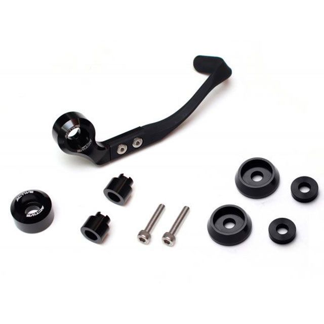 アクティブ ブレーキレバーガード＆バーエンド フルセット（ブラック） 汎用 30801M08