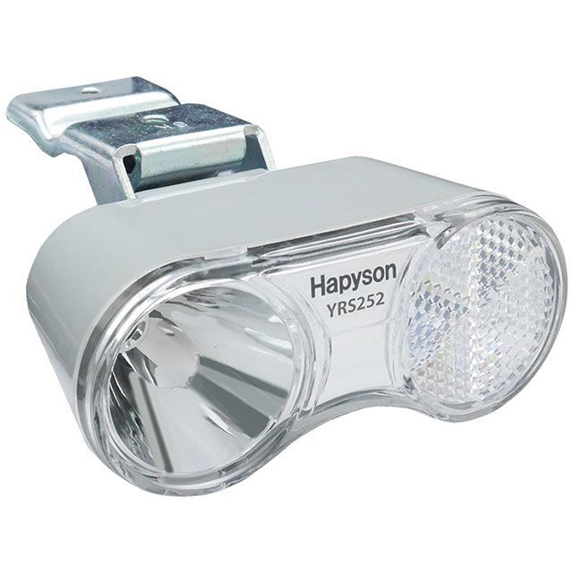 Hapyson YRS252-H-JA ハブダイナモ用カゴ下ライト（グレー） YRS252-H-JA(4)