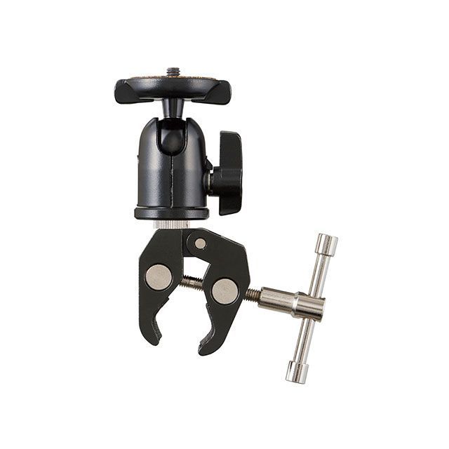 ホーザン L-506 自由雲台 クランプ付 L-506