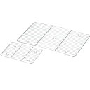 赤川器物製作所 33327 18-8 角バット アミ カード判 33327(3)