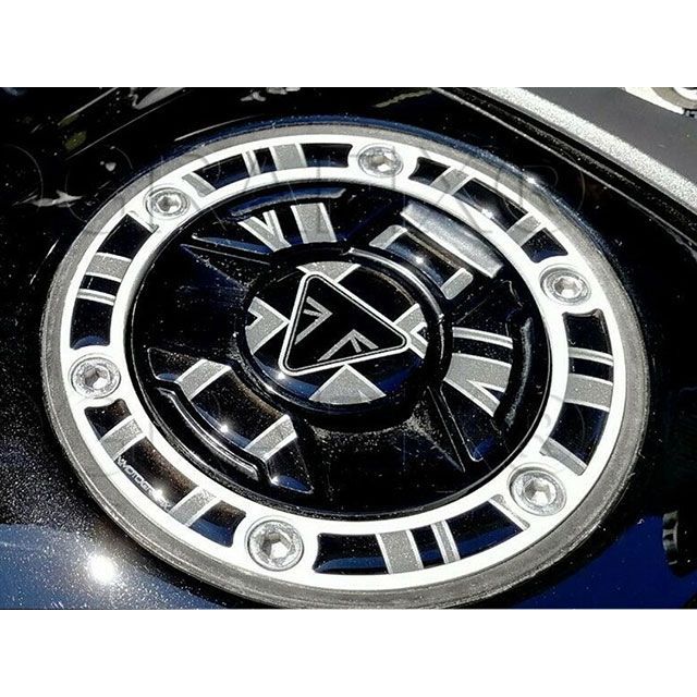 モトグラフィックス ボディパッド フューエルキャップ Tiger/Explorer/765 MT-TF02KE