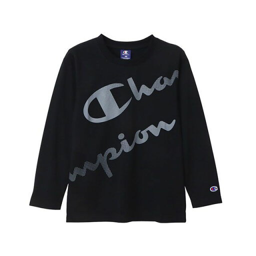 チャンピオン CK-AS403 LONG SLEEVE T-SH(ブラック) サイズ 140 CK-AS403 チャンピオン CK-AS403 LONG SLEEVE T-SH(ブラック) サイズ 140 CK-AS403