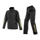 コミネ RK-552 MC コンパクトレインウェア(ブラック イエロー) サイズ 2XL ・03-552(2)