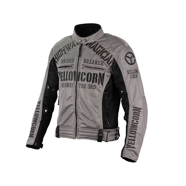 イエローコーン 2025春夏モデル YB-5105 ジャケット（シルバー） サイズ M YB-5105