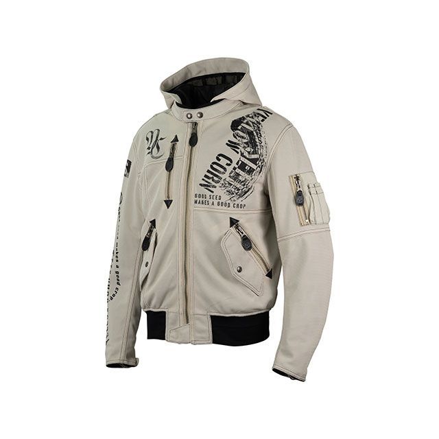 イエローコーン 2025春夏モデル YELLOW CORN SEED SJ-5107 ジャケット（イエロー） サイズ L SJ-5107