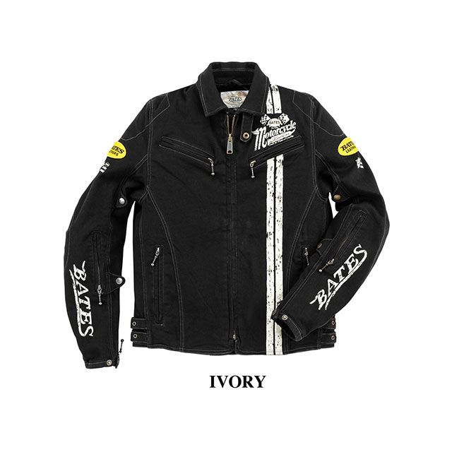 ベイツ SA-D2515VT ストレッチウォッシュドデニムジャケット（アイボリー） サイズ XL SA-D2515VT(2)