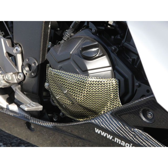 マジカルレーシング ジェネレーターカバー 左側 Ninja 250 Z250 材質 ケプラーカーボン製 001-Ninj13-690K