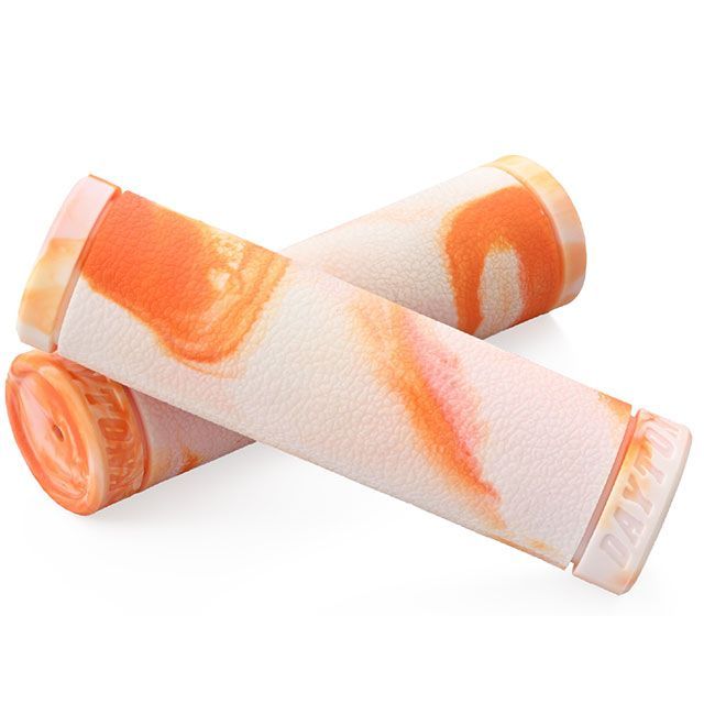 デイトナ GRIPPY GRIP（R）G-GRIP25.4マーブル（ホワイト/オレンジ） 49581