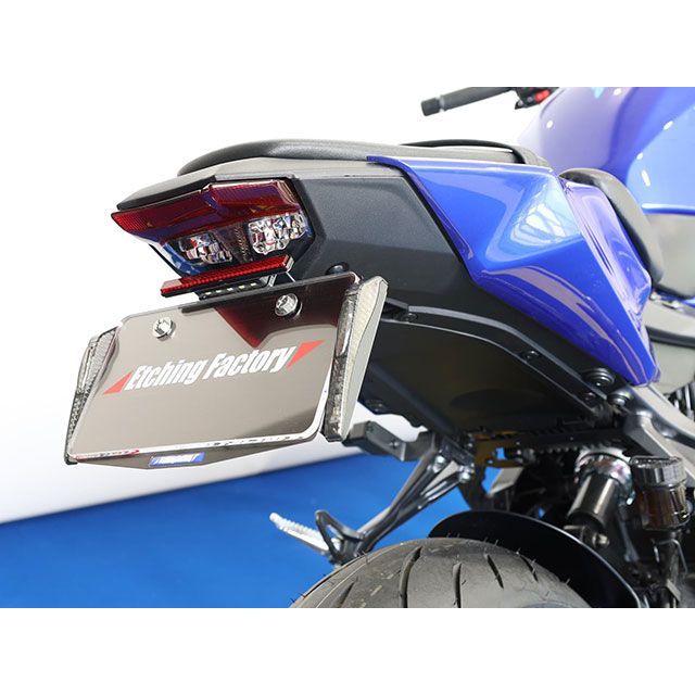 エッチングファクトリー MT-09（24〜）用LEDフェンダーレスKIT MT-09 カラー 青エンブレム FRY-MT09-01..