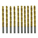 シグネット 57360 10本パック TiNコート ストレートドリル 5.0mm 57360
