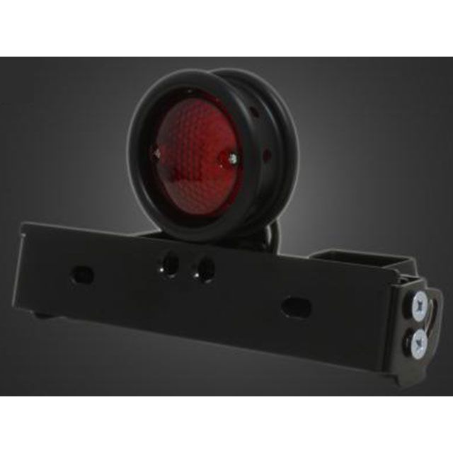 ガレージT&F シーシーバー用ナンバーブラケットKIT＆ボバースタイルテールランプ（ブラック） 汎用 サイズ φ38（38mm）専用 ・CCN00838