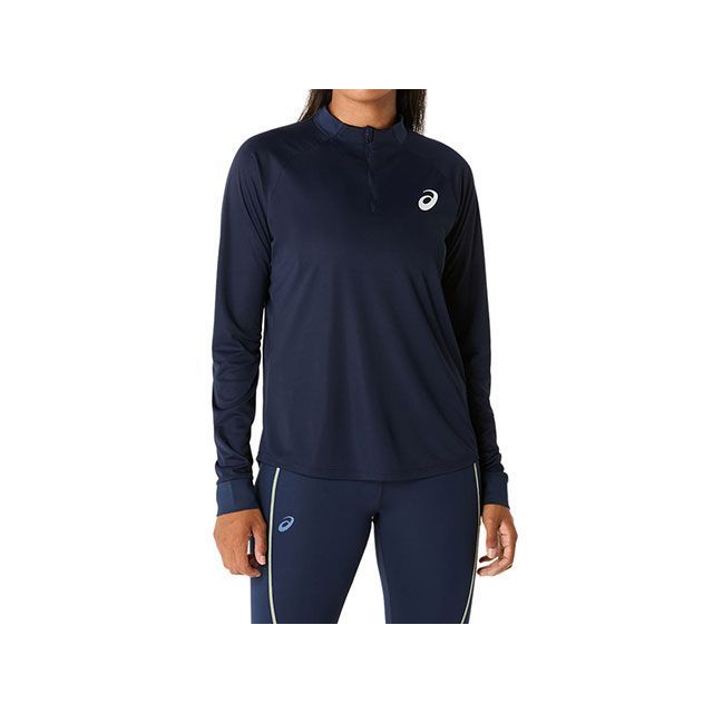 アシックス 2042A354 MATCH LS 1/2 ZIP TOP（MIDNIGHT） サイズ XS 2042A354