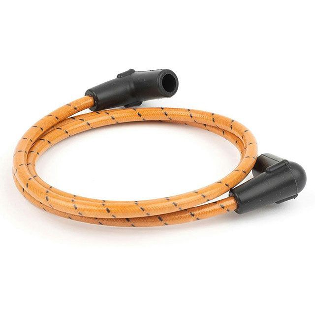 Prism Supply Prism Supply プラグコード 7mm（オレンジ/ブラック） ハーレー用 ・034935