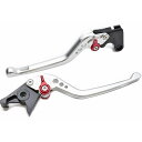 SPEEDRA アジャストレバー 3Dロング(レバー本体:シルバー) CB750 HORNET アジャスター チタン LVEG090SR-TM(2)