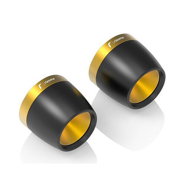 リゾマ 純正ハンドルバー用バーエンドプラグ（ゴールド） CB 750 Hornet M1000R MA542G