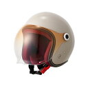 マルシン MCJ7 BUBBLE RIDER WOMEN ジェットヘルメット(グレージュ) サイズ M(54〜55cm) 5302051
