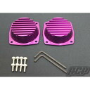 ACP CBX400F ビレット キャブレタートップ カバー 2個1セット カラー パープル ST0027