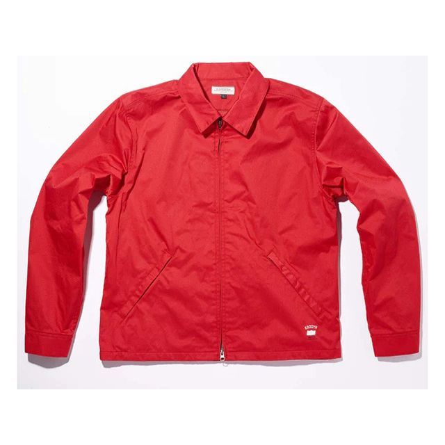 カドヤ 2025春夏モデル K'S LEATHER＆K'S PRODUCT KR-WORK（レッド） サイズ L ・6605