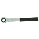 LANGTOOLS RBM-25 大型ラチェットメガネレンチ 12角 25mm 全長300mm RBM-25