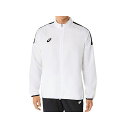 アシックス 2031E965 ドライクロスロゴテープジャケット(BRILLIANT WHITE) サイズ 2XL 2031E965(4)