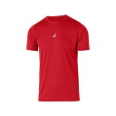 アシックス 2031F104 ミドルフィット半袖アンダーシャツ(クラシックレッド) サイズ 3XL 2031F104