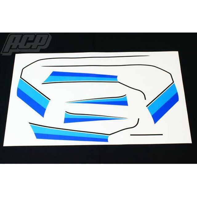 ACP XJR400R （98〜） オリジナル ライン ステッカー ST078