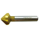プロチ PRC-TN390124 TINコート HSSカウンターシンク90°3枚刃 刃径12.4mm PRC-TN390124