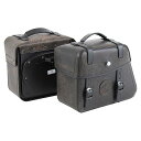 ヘプコ&ベッカー サイドレザーバッグ ラゲッド C-Bowサイドキャリア用 左右セット(ブラウン) 620355 00 08