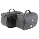 ヘプコ&ベッカー サイドレザーバッグ ネバダ C-Bowサイドキャリア用 左右セット(ブラック) 620405