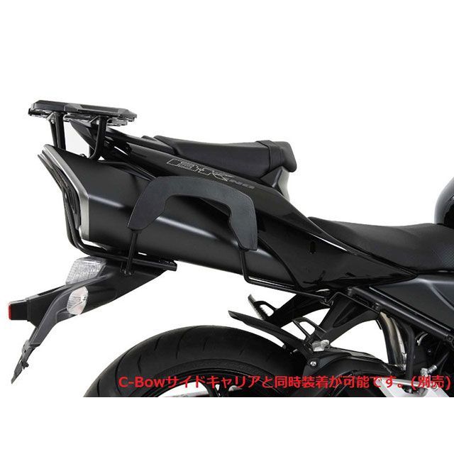 ヘプコ＆ベッカー トップケースキャリア アルラック（ブラック） B-KING 6503519 01 01