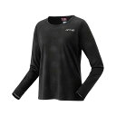 ヨネックス 16815 ウィメンズロングスリーブTシャツ(ブラック) サイズ L 16815